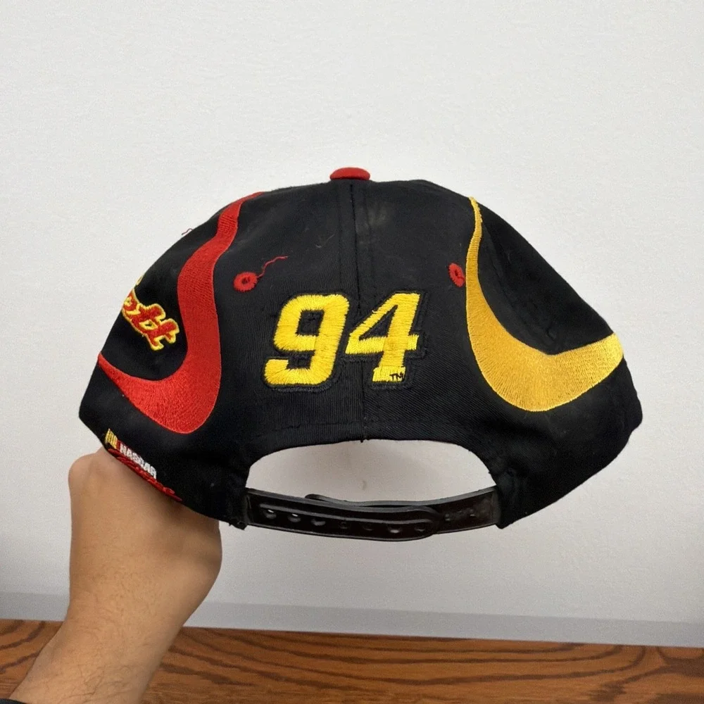 Vintage NASCAR Bill Elliott 94 McDonald's Racing Team  Cap SnapBack
